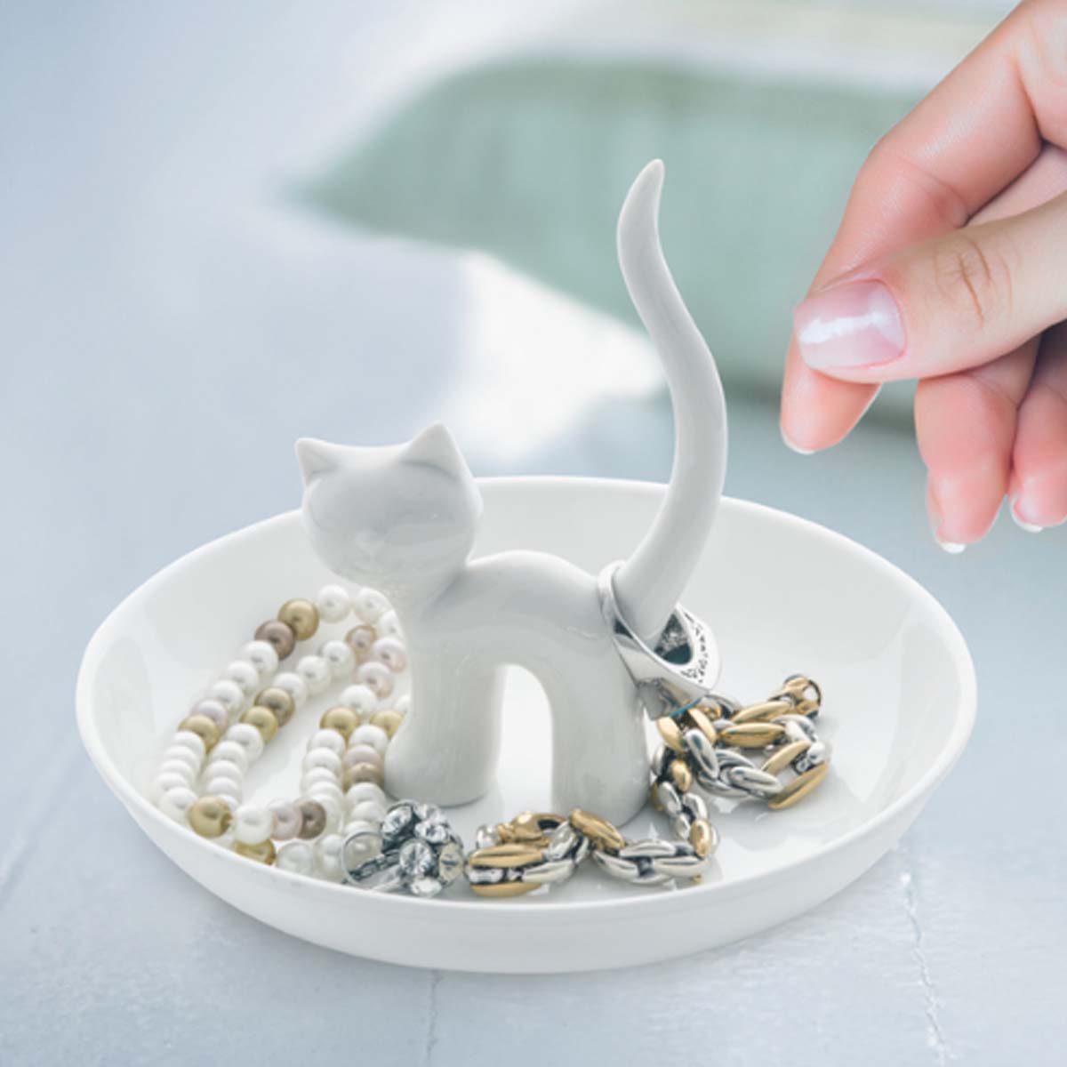 Coupelle à bijoux Chat Coupelle à bijoux Chat