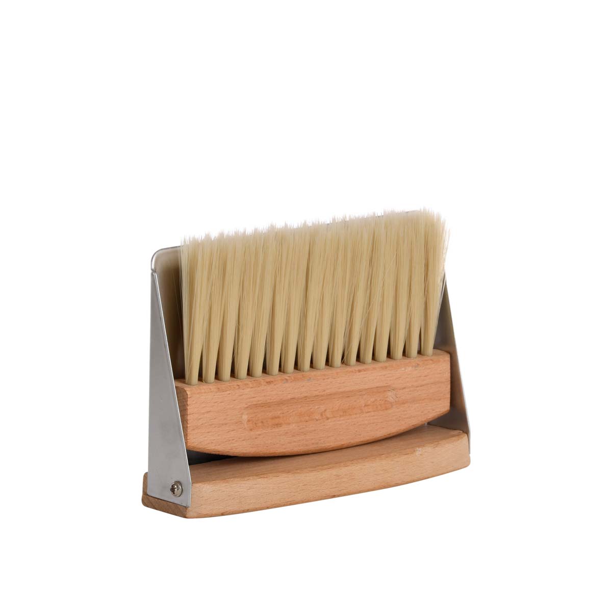 Ramasse miettes pelle et balayette en bois et métal Ramasse miettes pelle et balayette en bois et métal