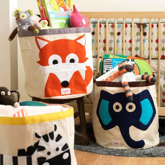 Detail of Sac à jouets renard