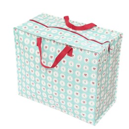 Sac de rangement en plastique recyclé - look rétro