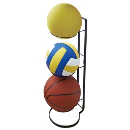Rangement pour 3 ballons - Rack à poser en métal