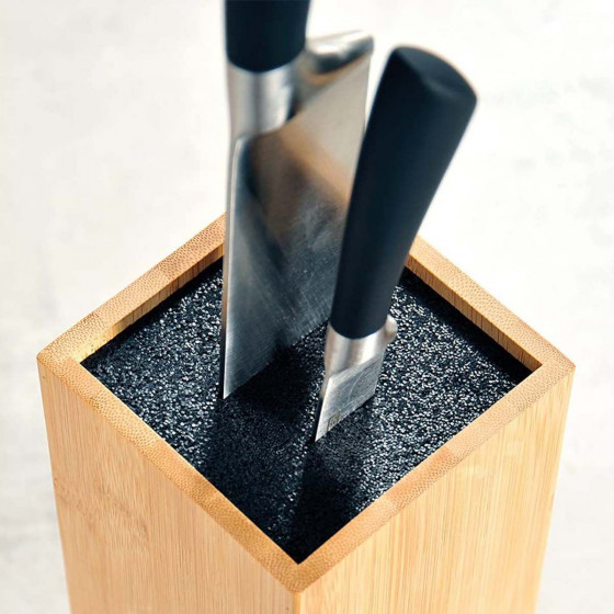 Detail of Range-couteaux en bambou naturel