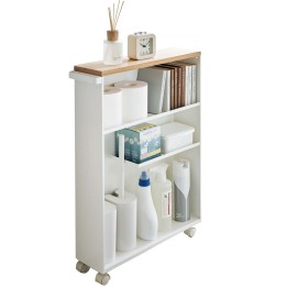 Meuble de rangement étroit pour toilettes - Gain de place