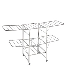 Grand étendoir à linge en inox - 27 mètres linéaire
