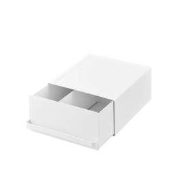 Tiroir coulissant pour plan de travail - Métal blanc - Solide, design