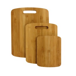 Lot de 3 planches à découper en bambou