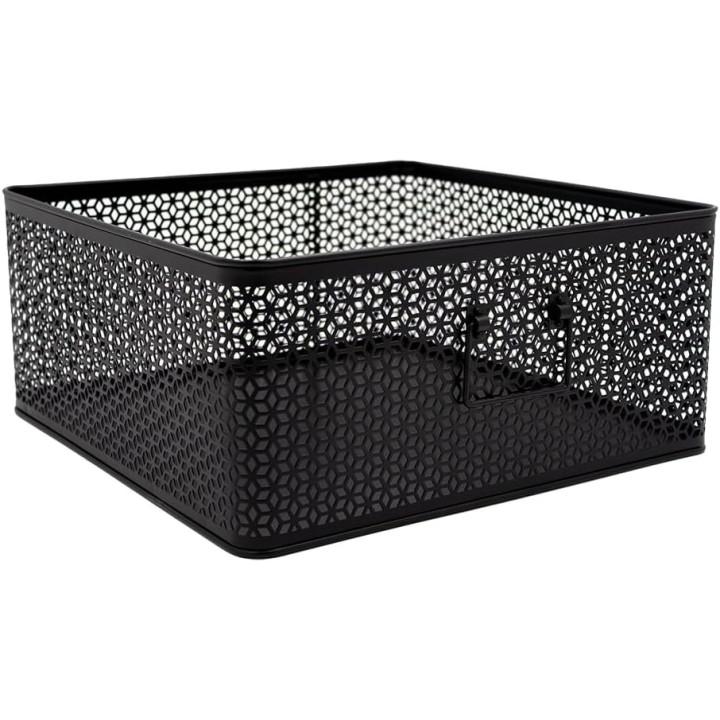 Lot de 3 paniers de rangement en métal