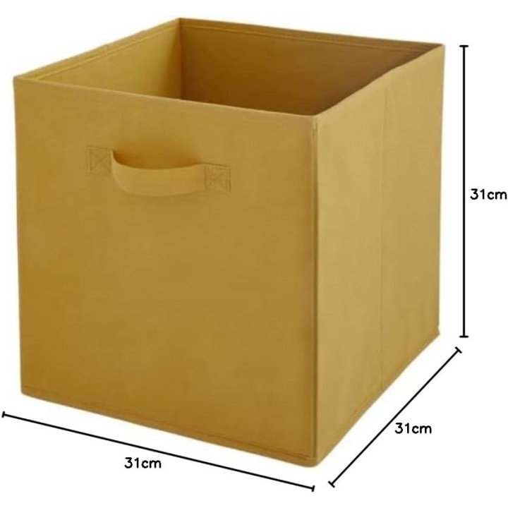 Panier pliable en tissu