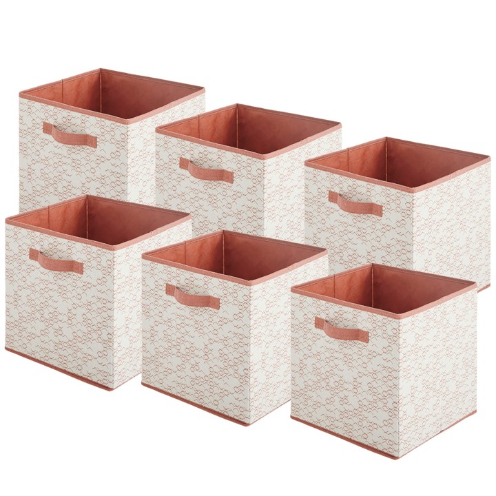 Panier pliable en tissu