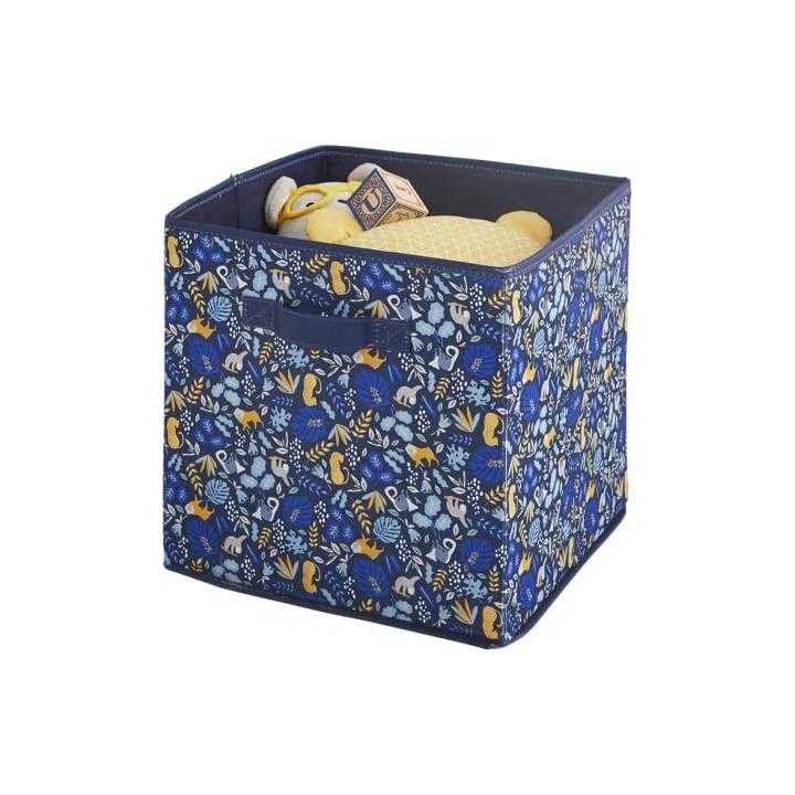 Panier pliable en tissu