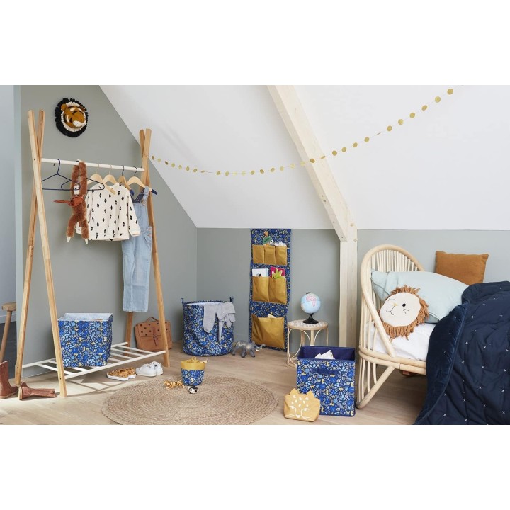 Panier pliable en tissu