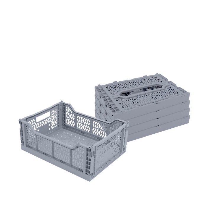 Caisse de rangement pliables en plastique