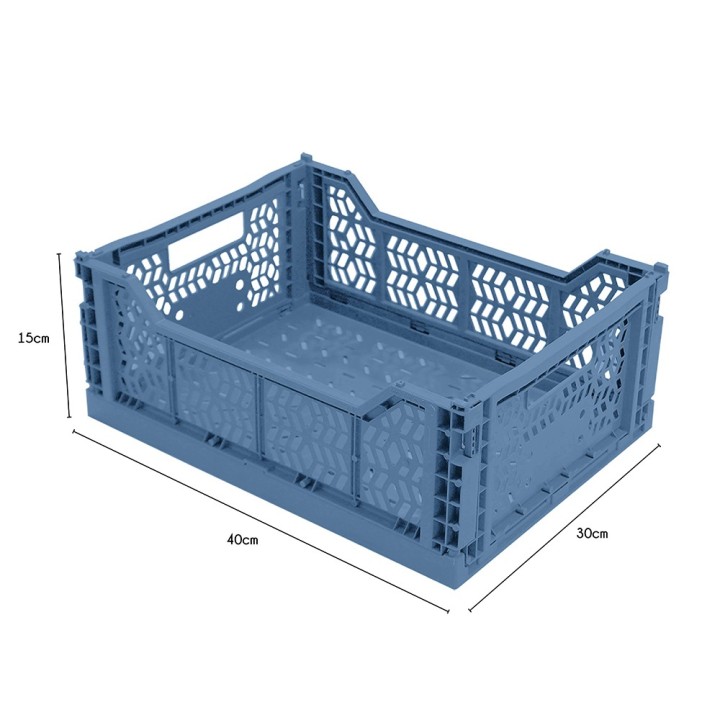 Caisse de rangement pliables en plastique