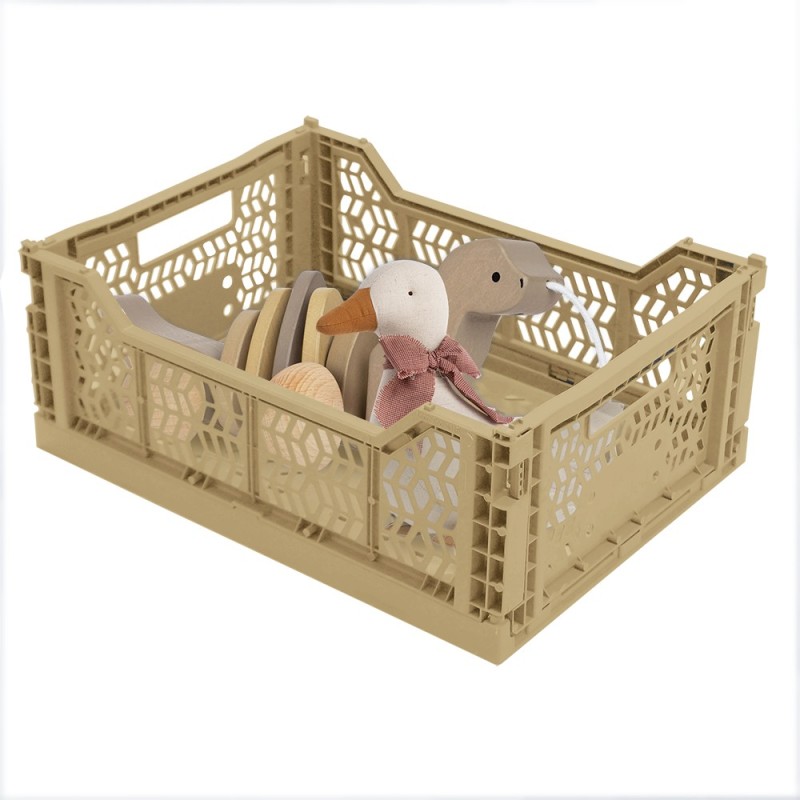 Detail of Caisse de rangement pliables en plastique