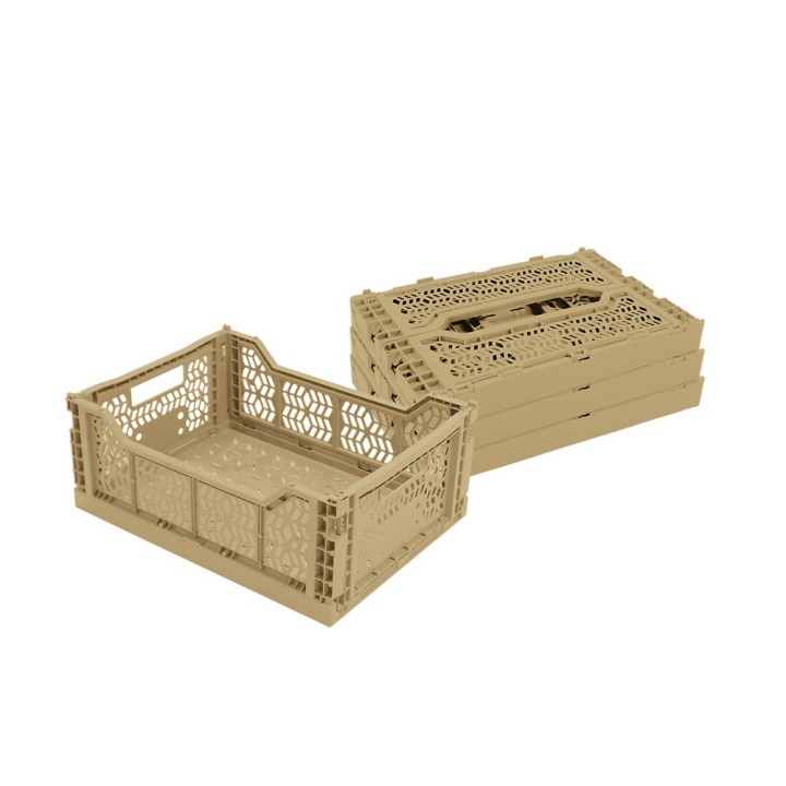 Caisse de rangement pliables en plastique