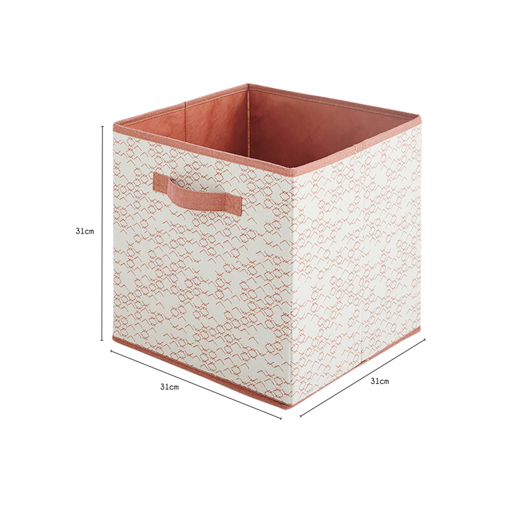 Panier pliable en tissu