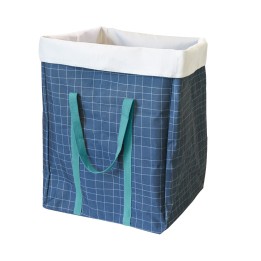 Panier à linge en tissu bleu pool party 40 x 30 x 50 cm