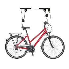 Support vélo plafond en métal avec corde 15 m