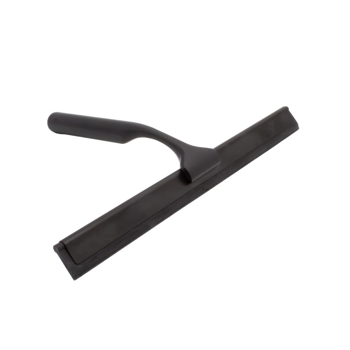 Raclette de douche en inox noir mat