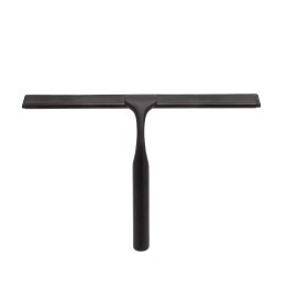 Raclette de douche en inox noir mat