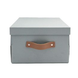 Boite en carton grise 35X25X15 cm