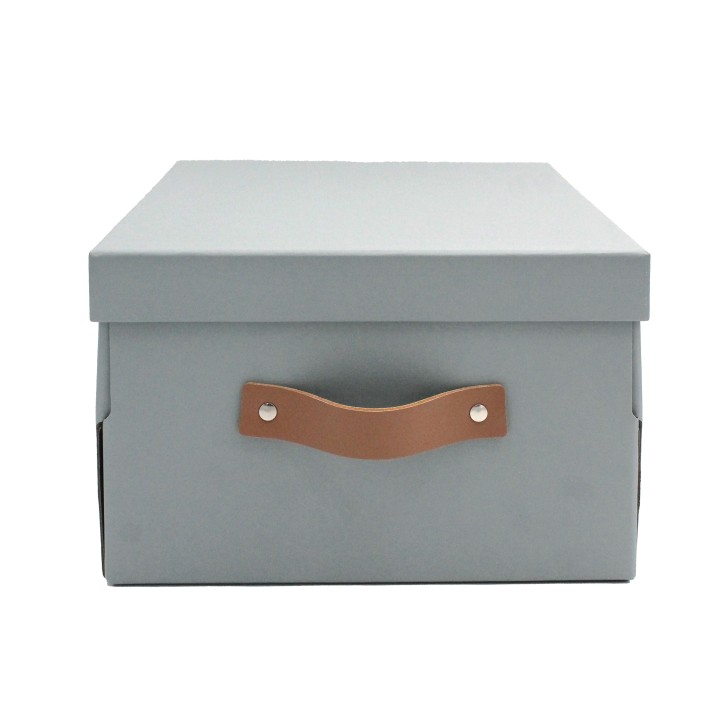 Boite en carton grise 35X25X15 cm