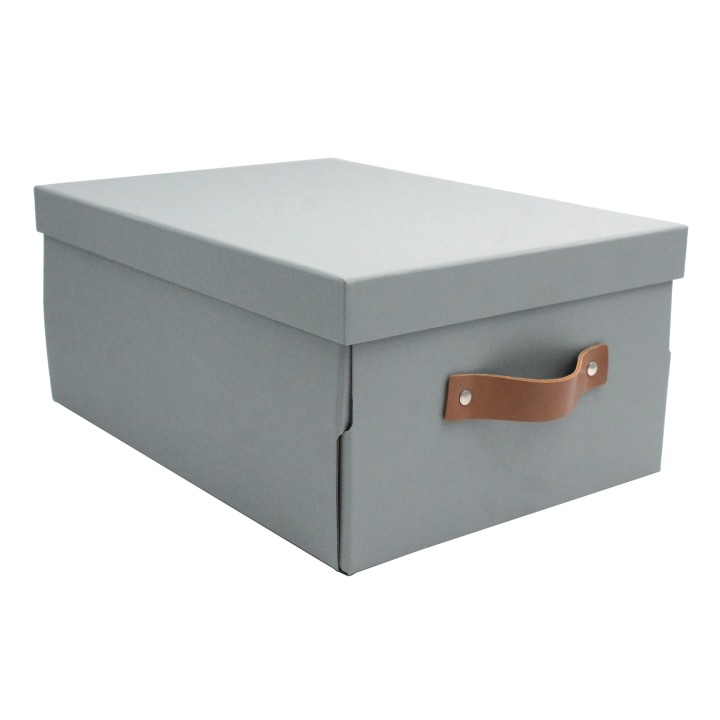 Boite en carton grise 35X25X15 cm