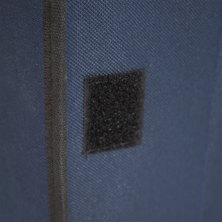 Bac de rangement extensible bleu marine