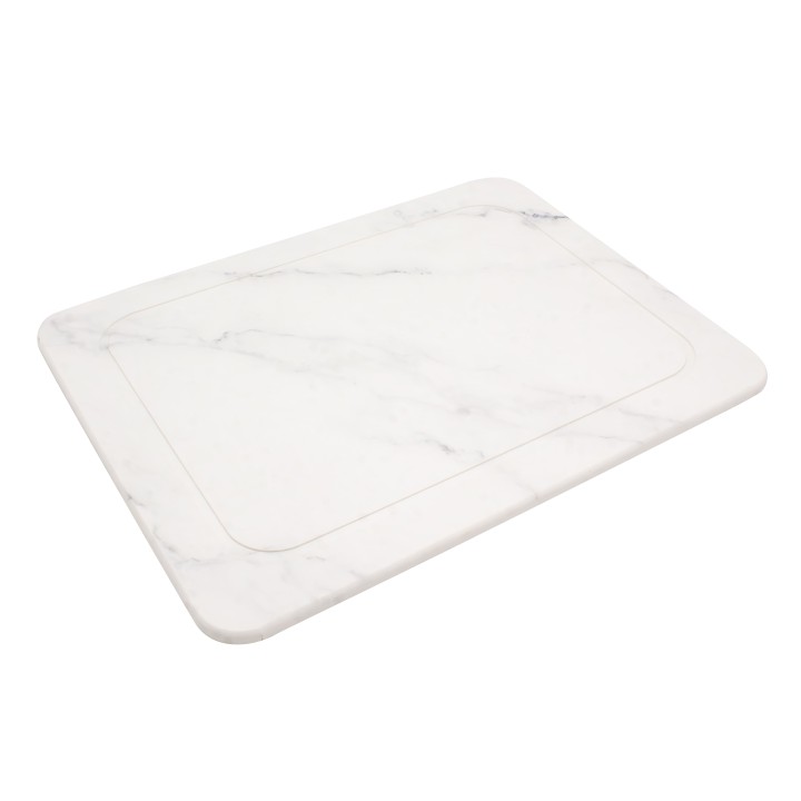 Tapis de séchage en diatomite aspect marbre