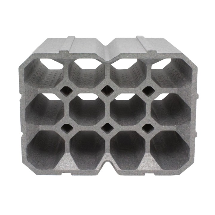 RANGE-BOUTEILLES POLYSTYRENE OKTO 12 BOUTEILLES - WELDOM