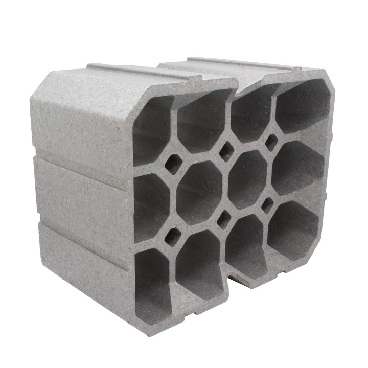 RANGE-BOUTEILLES POLYSTYRENE OKTO 12 BOUTEILLES - WELDOM