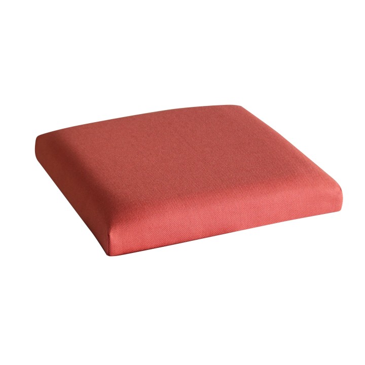 Assise en polyester rouge