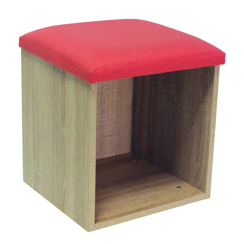 Detail of Assise en polyester rouge