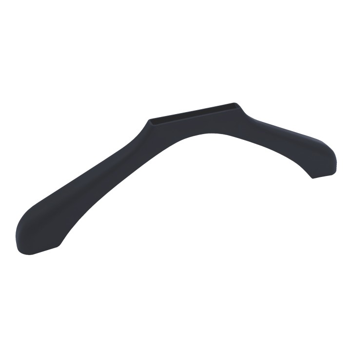 Coque plastique pour cintre