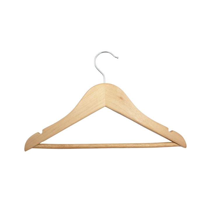 Lot de 6 cintres enfant en bois