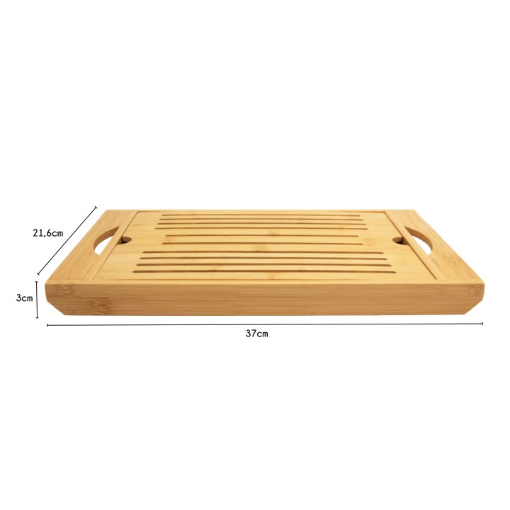 Planche à pain en bambou naturel