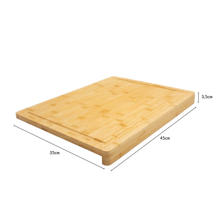 Planche à découper en bambou naturel