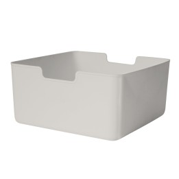 Panier ouvert empilable - Plastique - 31x31x15