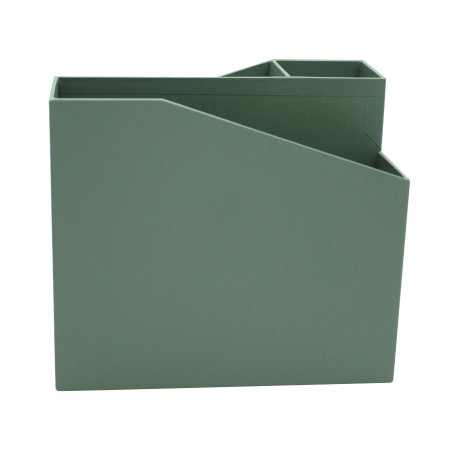 Detail of Organiseur de bureau vert pour accessoires