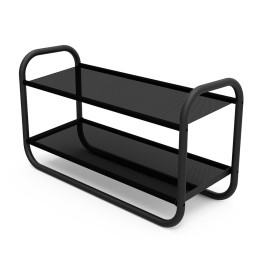 Mini étagère à chaussures pour placard - 63x23x34 cm