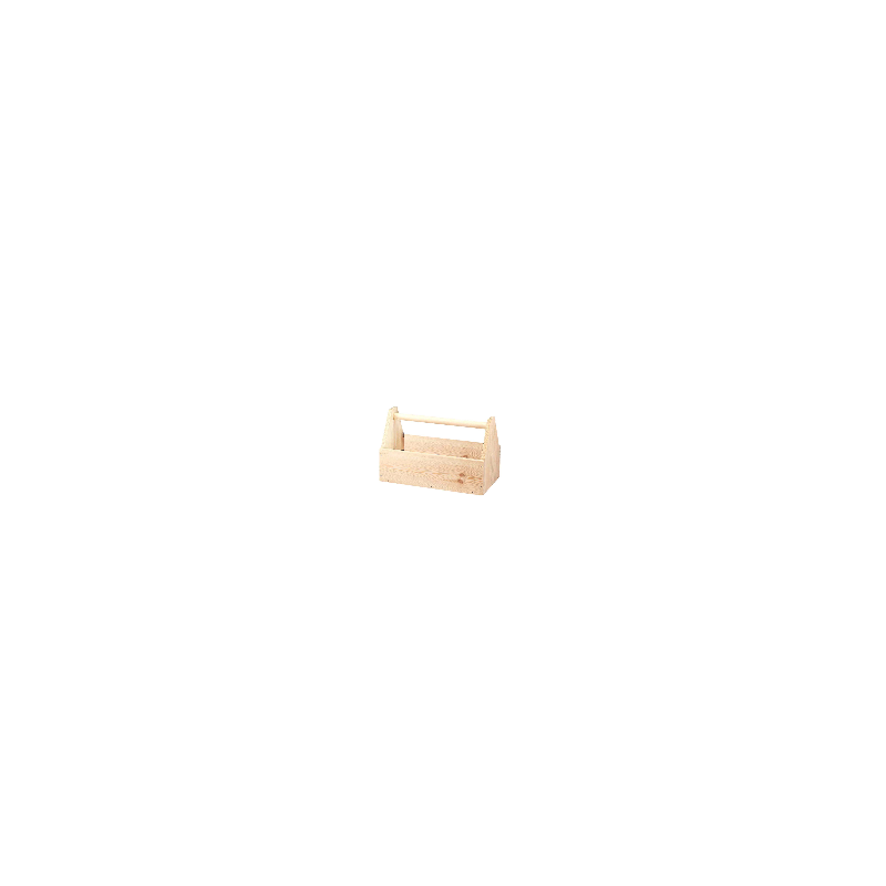 Detail of Caisse à outils en bois