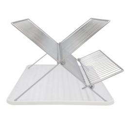 Egouttoir à vaisselle compact - 12 assiettes et couverts