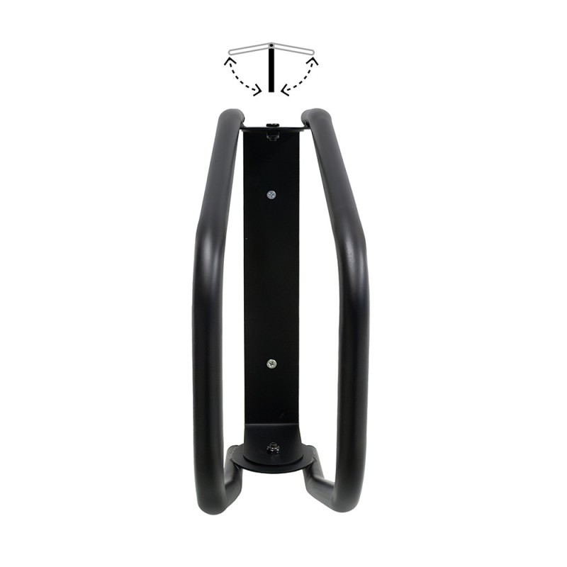 Detail of Range vélo mural orientable 180°