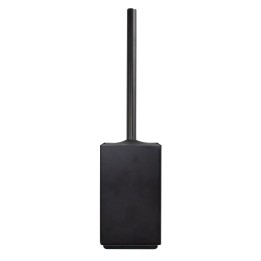 Brosse de toilette murale à vis - Tête noire