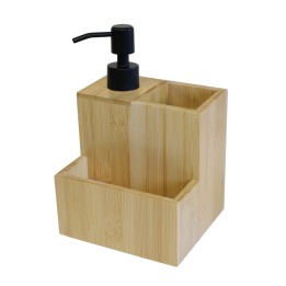 Distributeur de savon et porte-éponges