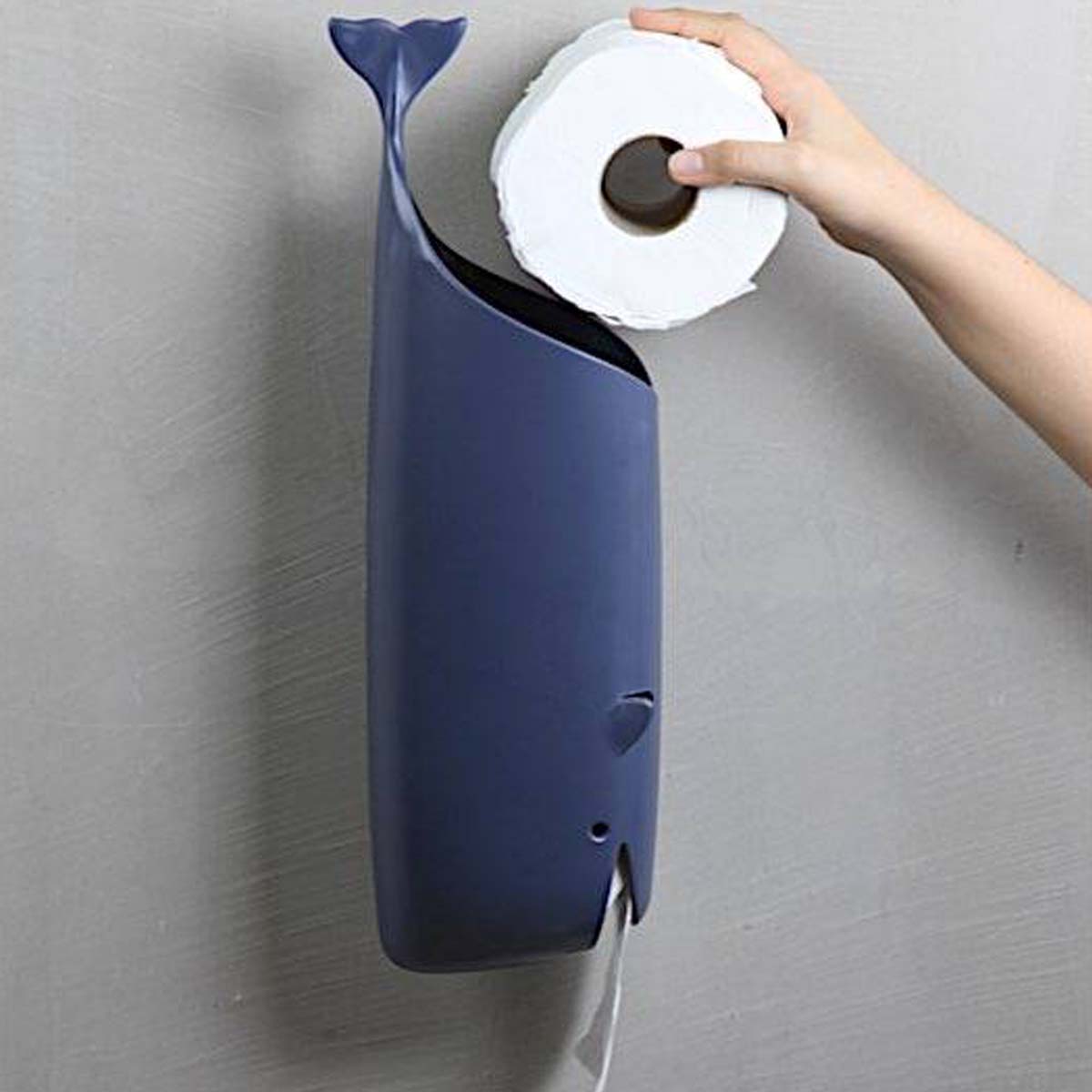 Porte papier toilette en plastique recyclé