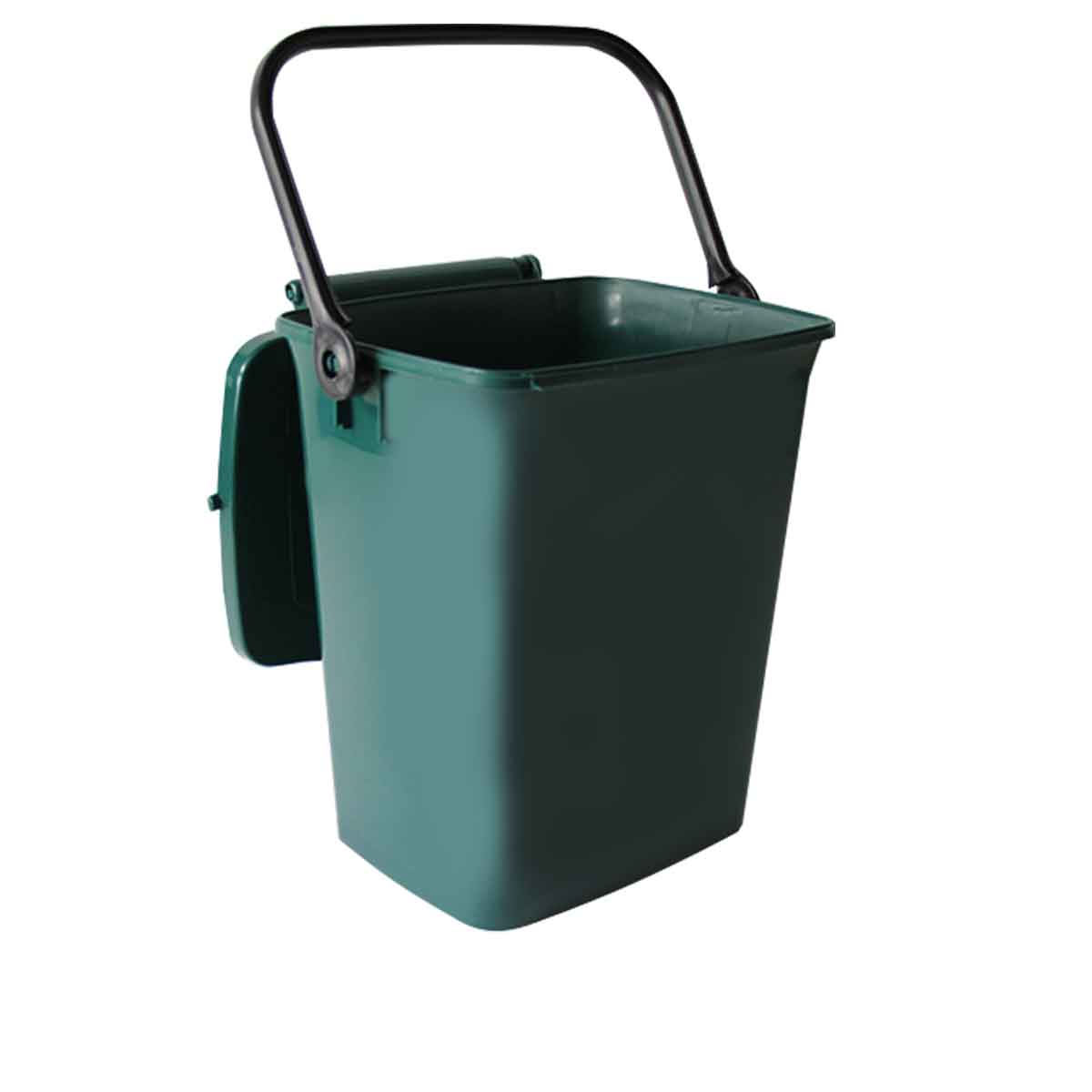 Bac à Compost Blanc Pour Comptoir De Cuisine, Bac à Compost Avec Couvercle, Bac à Compost