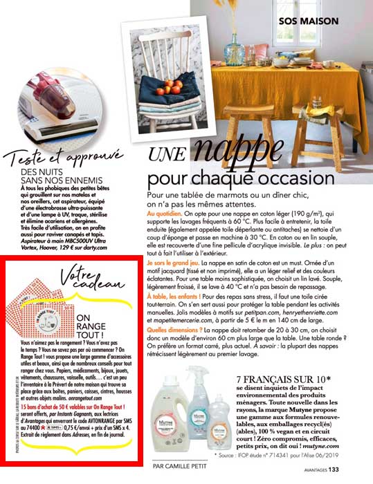 Magazine Avantages Magazine Avantages