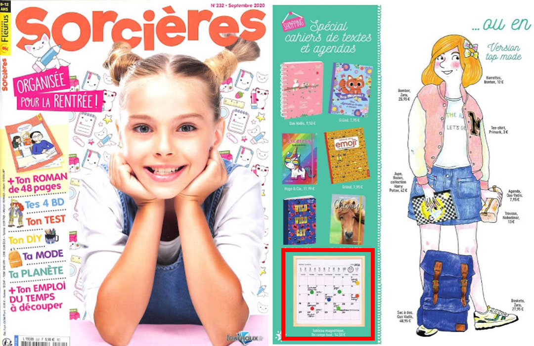 Magazine les p'tites sorcières Magazine les p'tites sorcières
