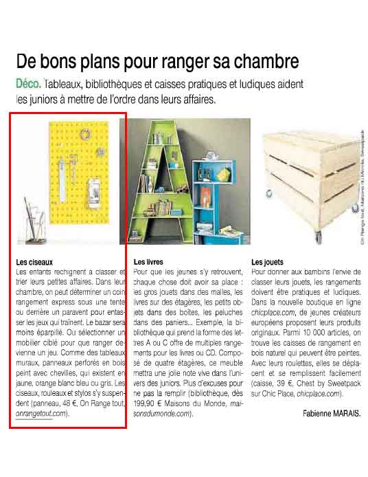 Ouest France Panneau perforé